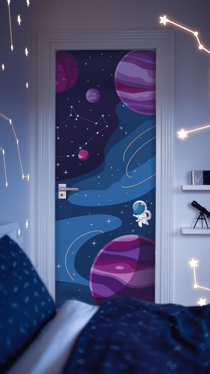 Painted Door Mural Ideas