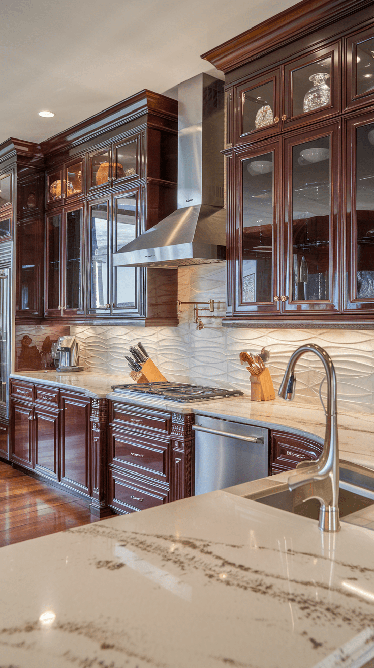 Dark Cherry Kitchen Ideas