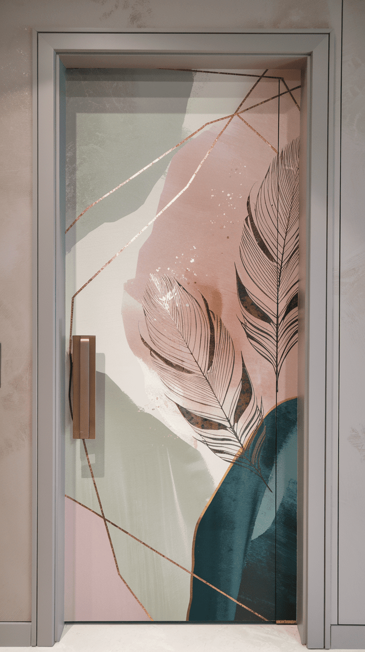 Painted Door Mural Ideas