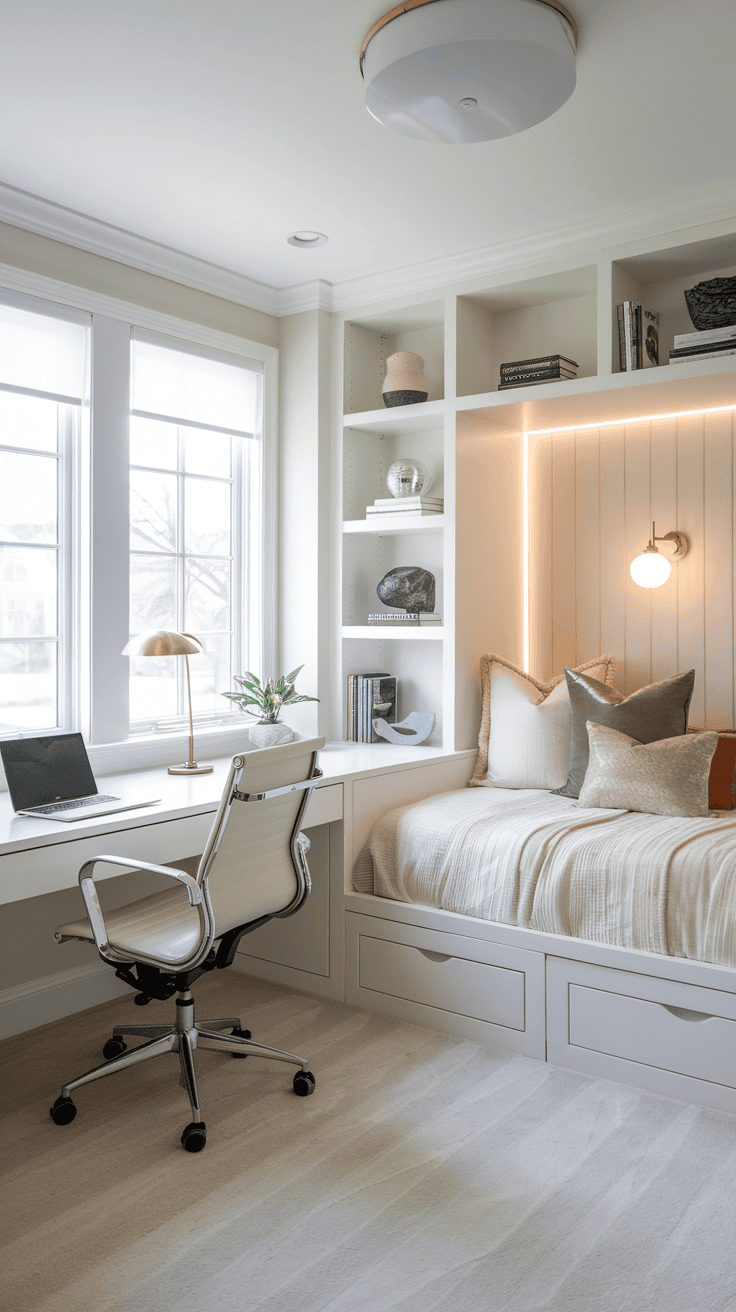 Office Spare Bedroom Combo Ideas