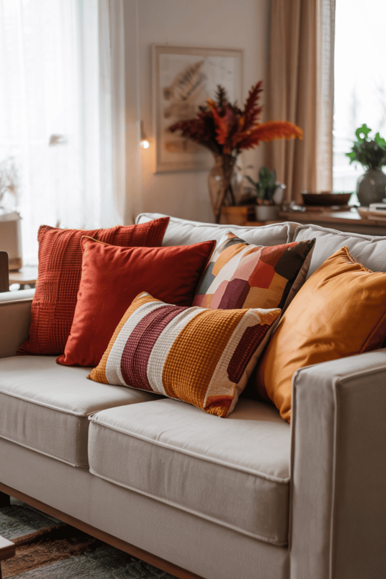 Living Room Pillow Ideas