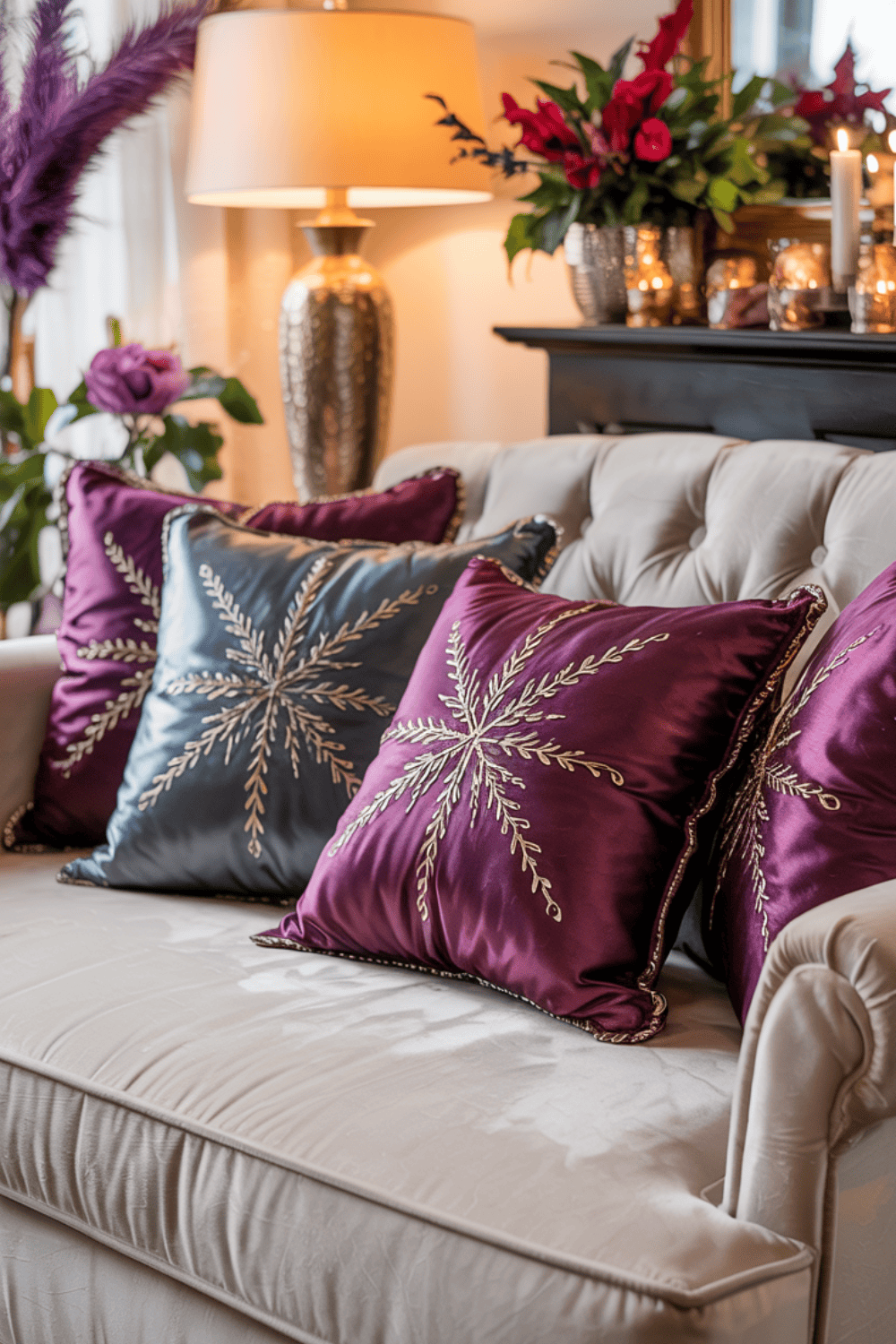 Living Room Pillow Ideas