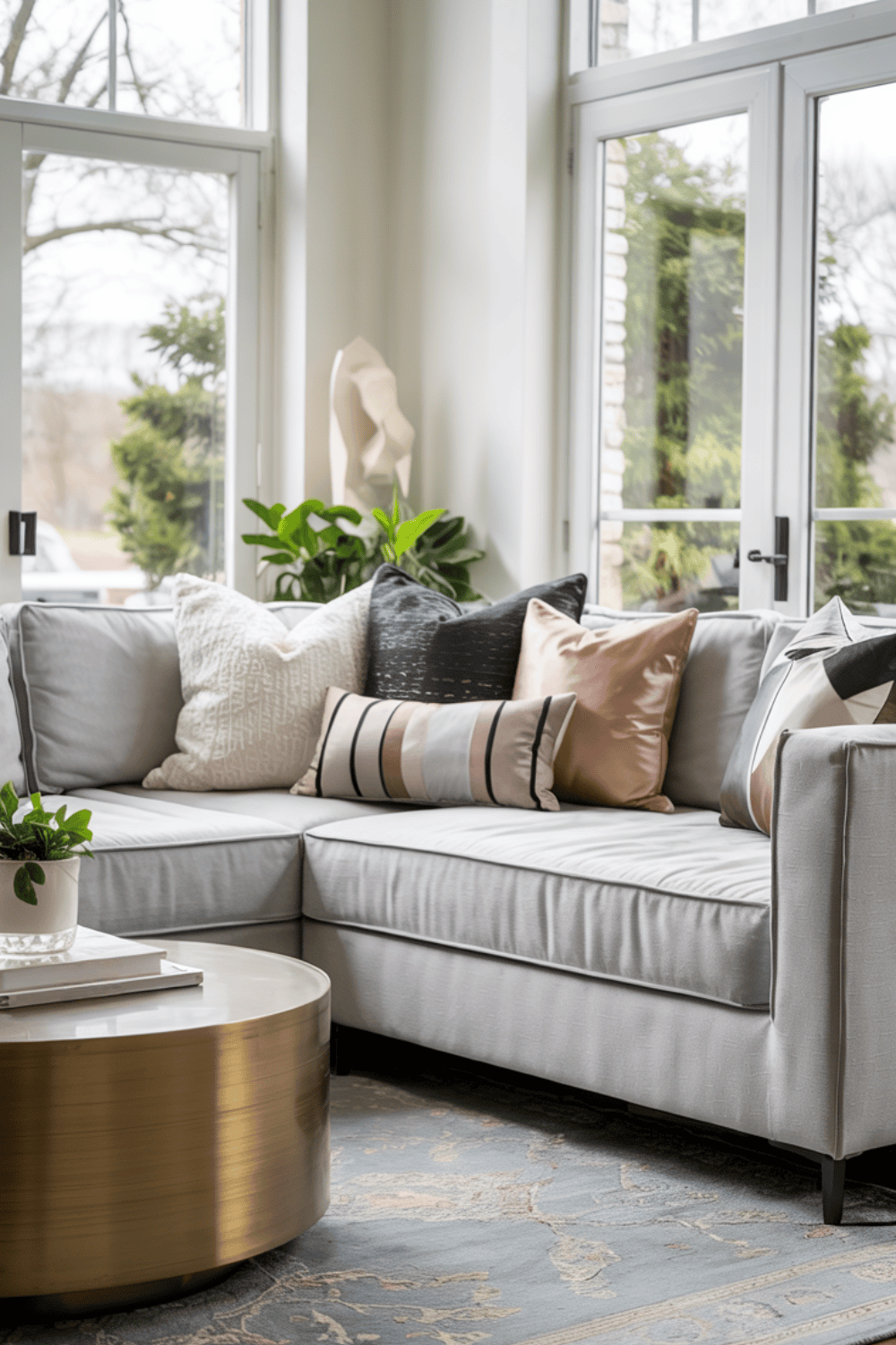 Living Room Pillow Ideas